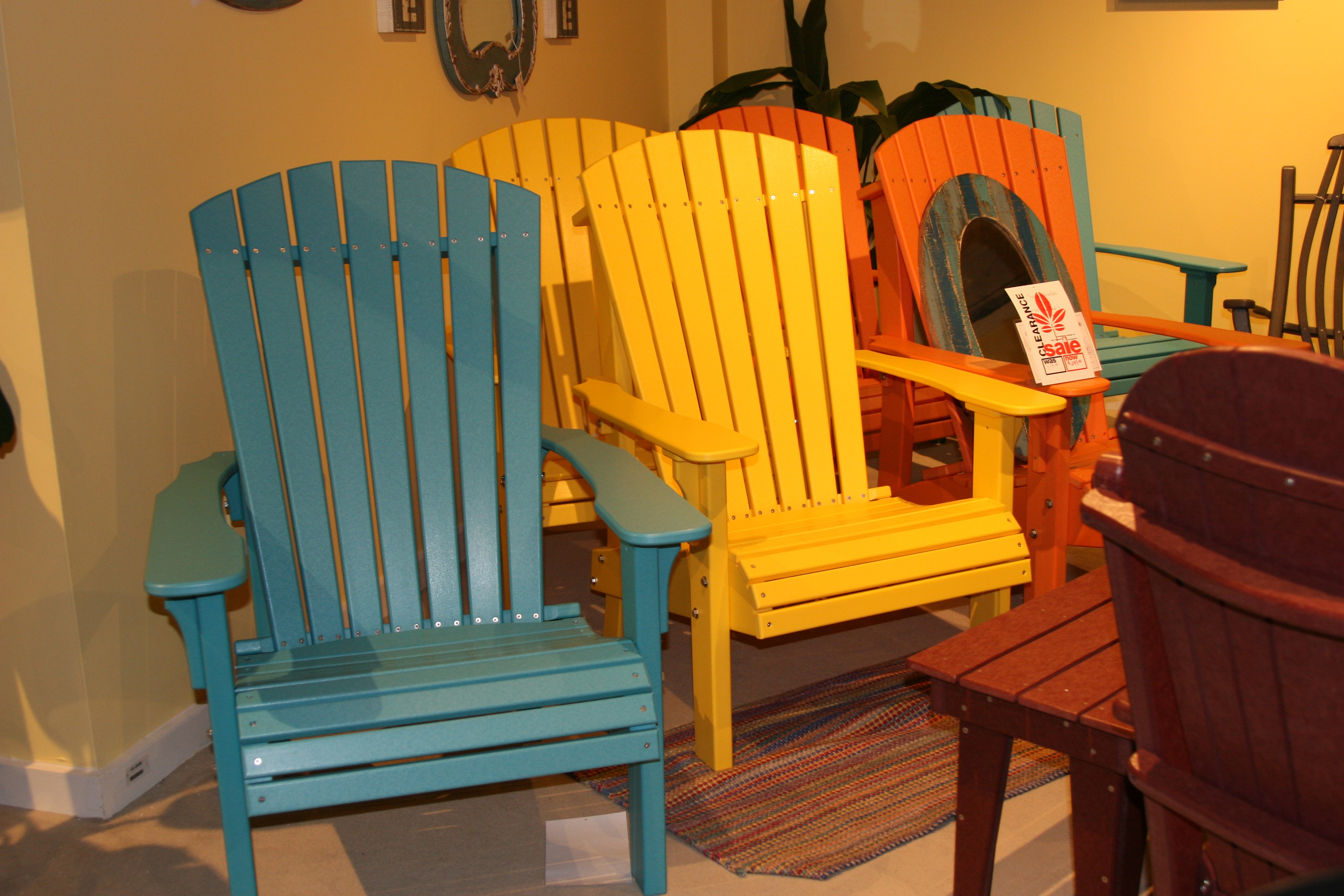 Outdoor Furniture By Amish Oak And Cherry Outdoorpatio Adirondack