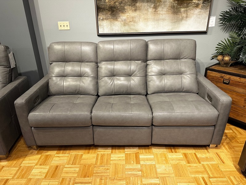 Leather & More Powered Leather Sofa by Omnia Ryan