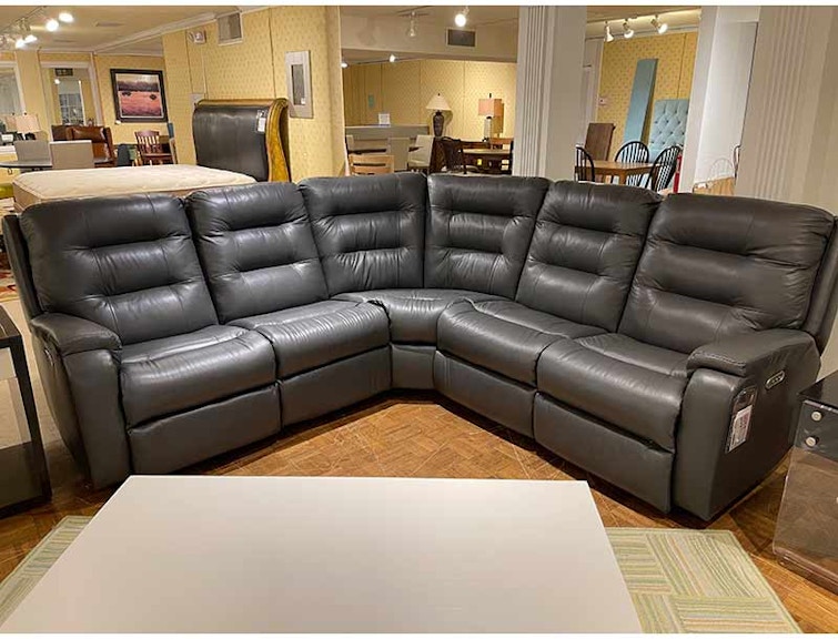 Hickory Park Furniture Outlet Living Room Leather Sectional By Flexsteel S3810 Hickory Furniture