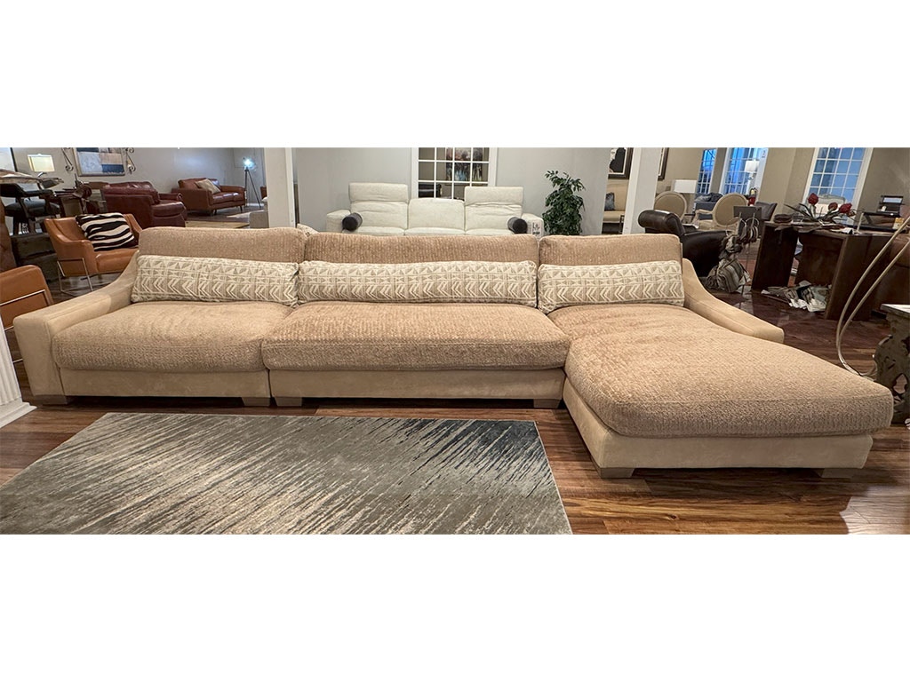 Reflections Furniture Outlet Family Room Sectional with Chaise by Eleanor Rigby Montecarlo