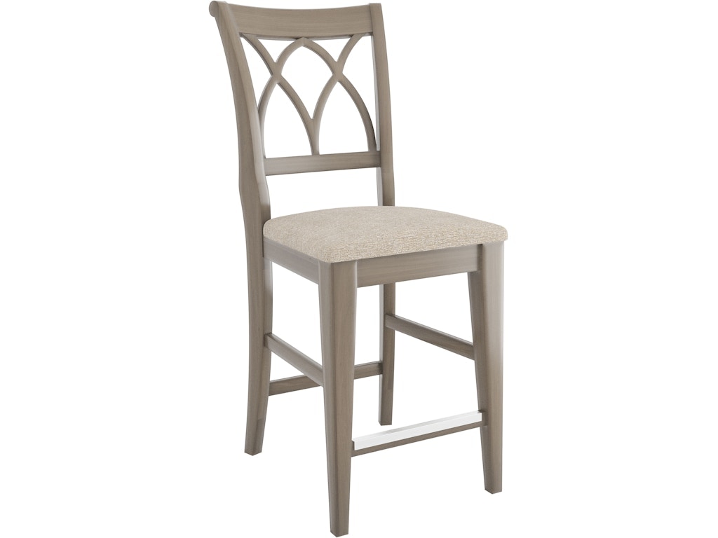 Gourmet by Canadel Upholstered Fixed Stool SNF090497T49M24