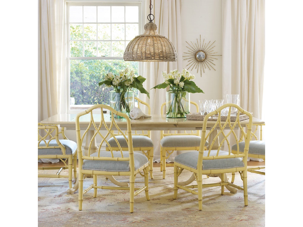 Somerset Bay Home Casual Dining Cohasset Double Pedestal Table SB152