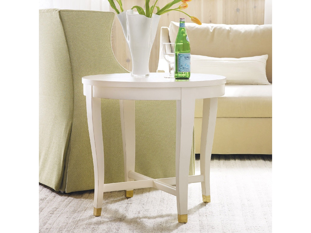 Somerset Bay Home Transitions Round End Table SBT282