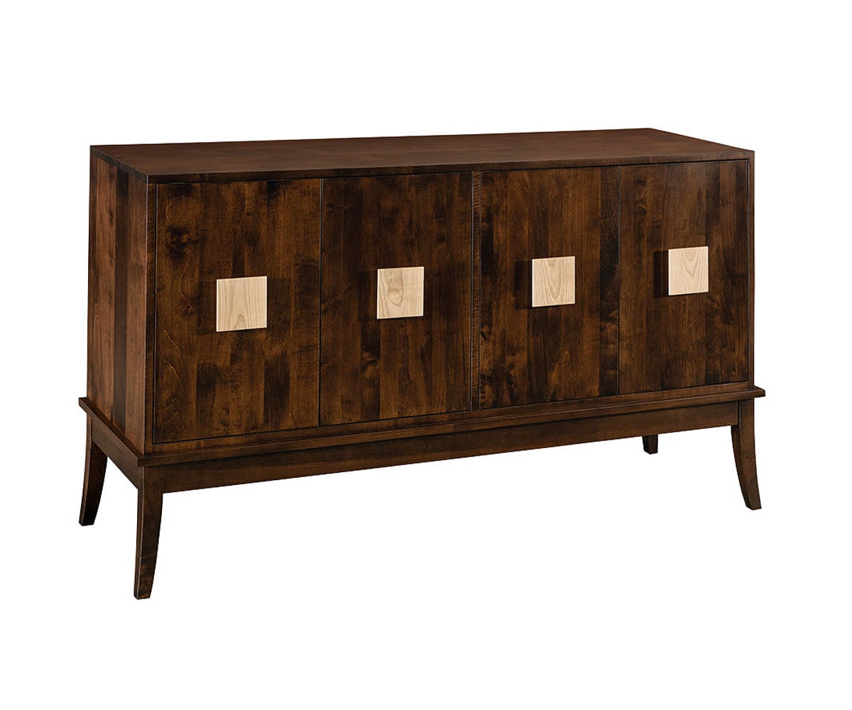 Amish Oak & Cherry Buffet Cabinet Bailey-104