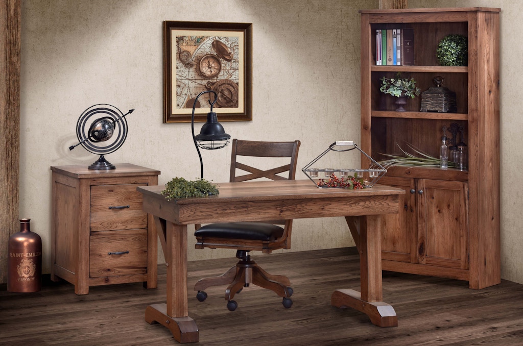 Amish Oak And Cherry Home Office Shakespeare Writing Desk Writers