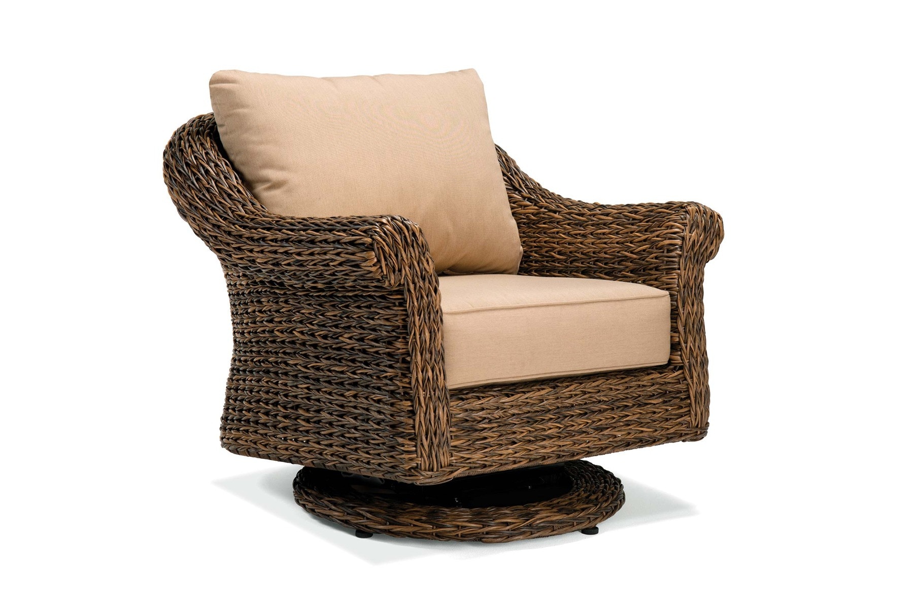 outdoor rattan swivel rocker chairs