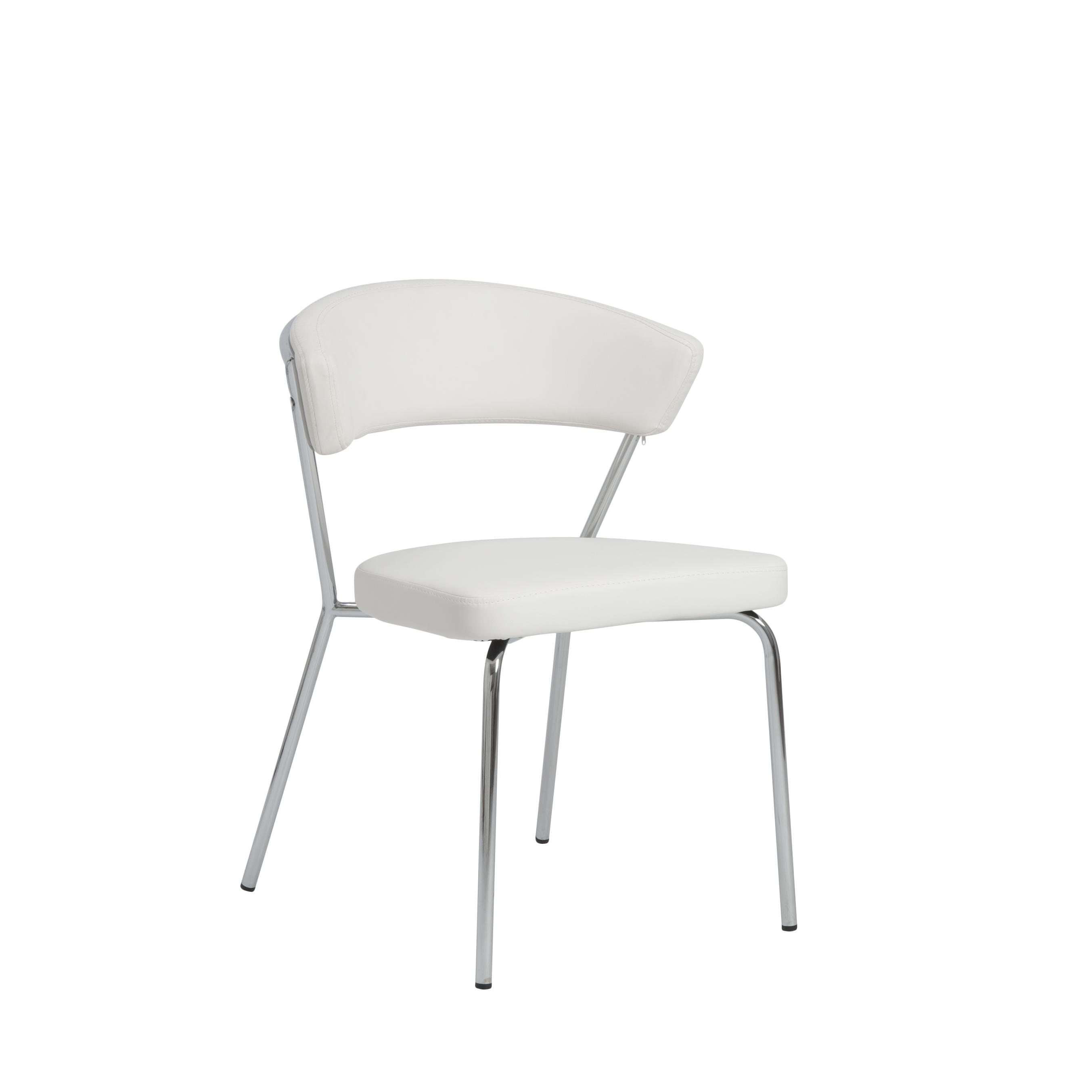 Eurostyle Draco Side Chair 05095wht