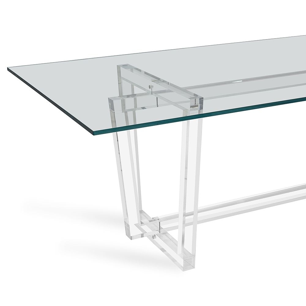 Interlude Home Oris Acrylic Dining table