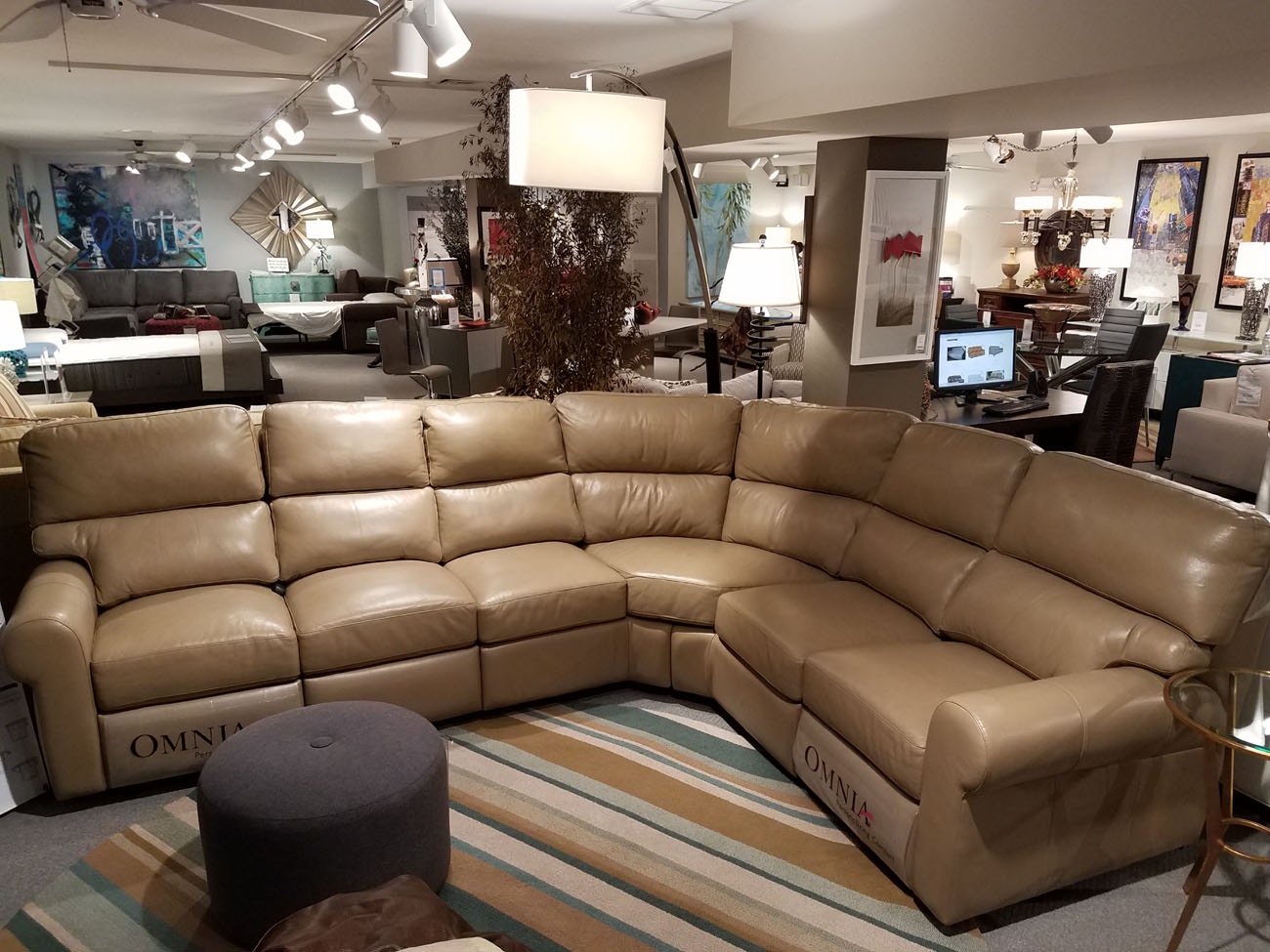 Omnia Brookfield reclining sectional