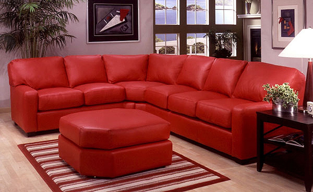 Omnia Leather, Albany leather sofa, Albany Sectional sofa