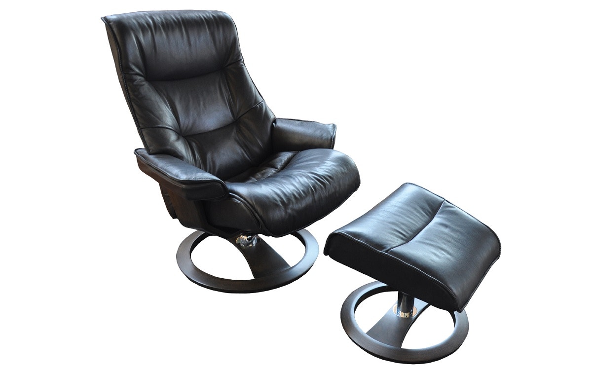 Omnia leather on sale reclining chairs