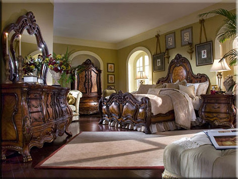 michael amini, chateau beauvais bedroom
