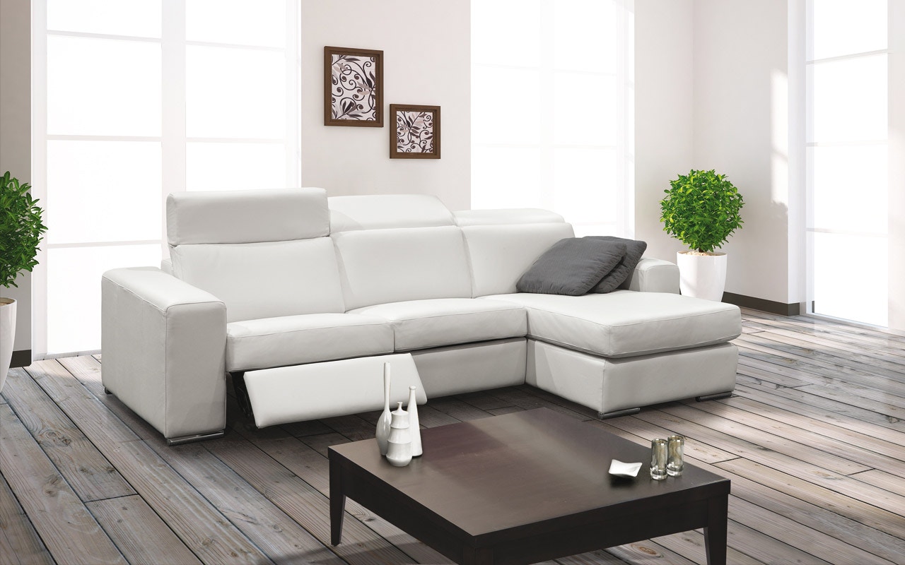 Jaymar 2024 leather sofa