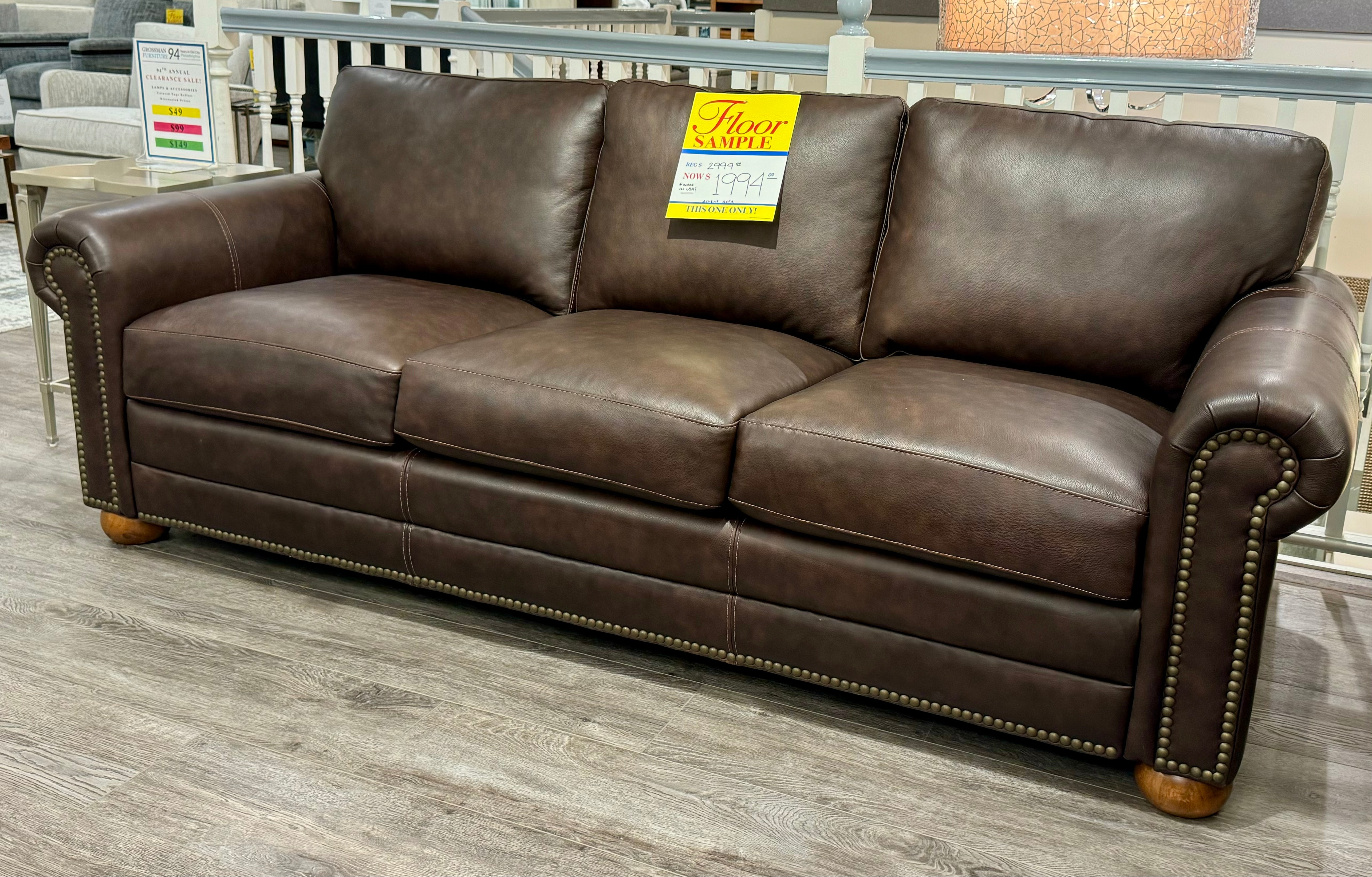 Omnia Leather Omnia Roll arm sofa Athens 13001