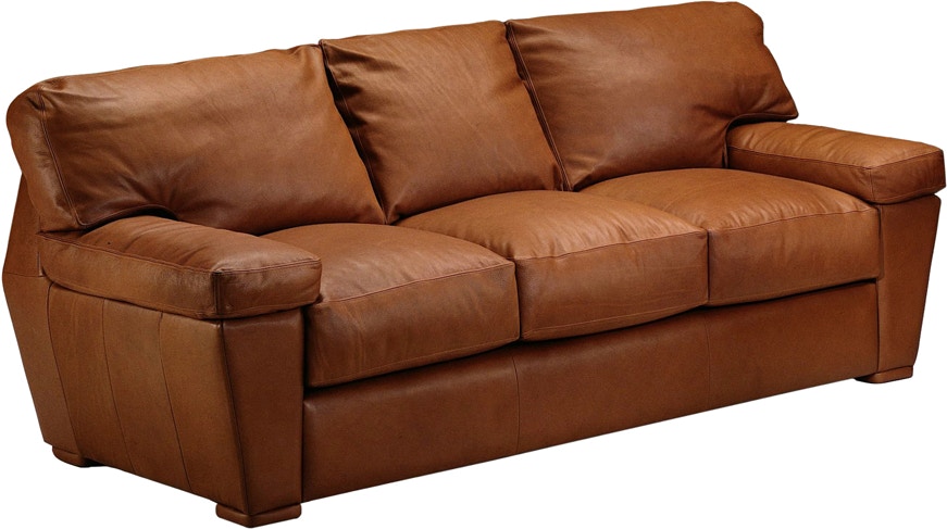 Omnia Leather-Prescott 3 seat sofa