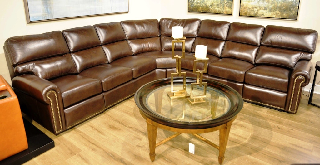 omnia marlin leather reclining sofa & set
