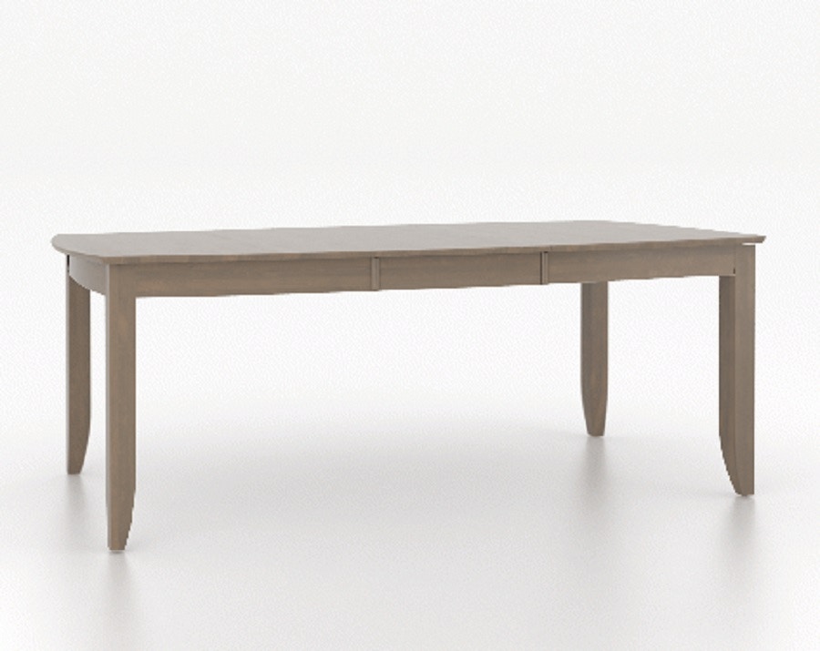 Canadel, Boat shape table with leaf