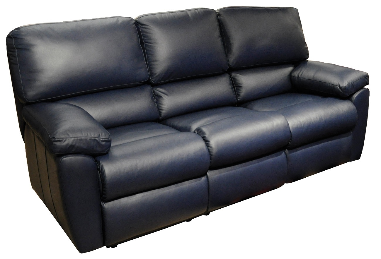 Omnia Leather Vermont reclining sofa Vermont