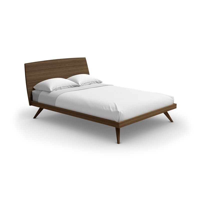 Mobican Zenia Queen bed with wood headboard 1ZEN00QL