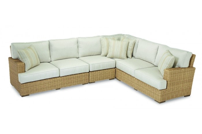 Sunset West Outdoor Patio Leucadia Collection Leucadia Sectional