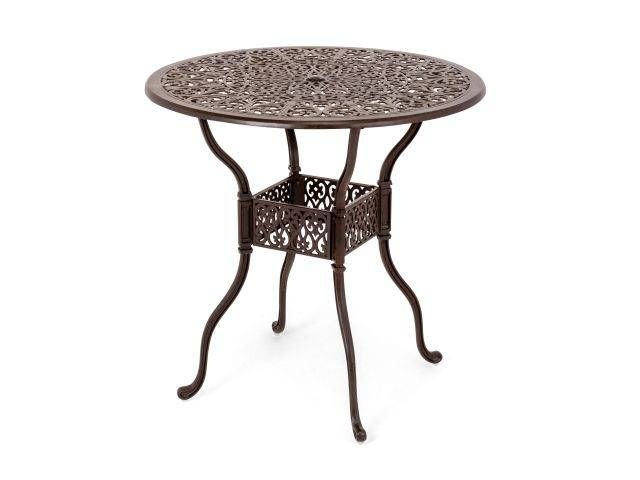 Outdoor Patio Naples 42 Round Cast Top Bar Table 4469188