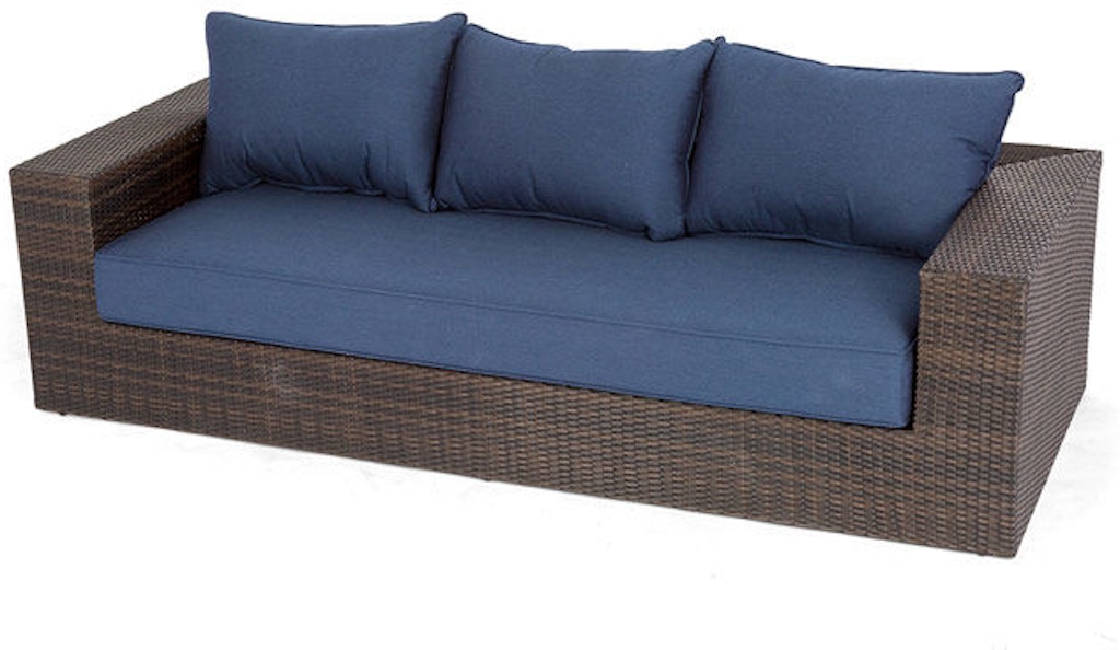 Havana Resin Wicker Cushioned Sofa Havana Resin Wicker Cushioned Sofa