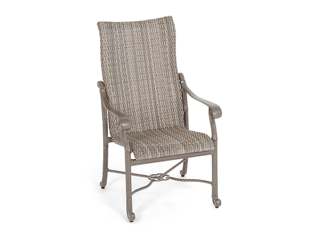 Living Room Florence Shade Cast Aluminum And Ash Outdoor Wicker 11 Pc Dining Set With 102 X 72 In