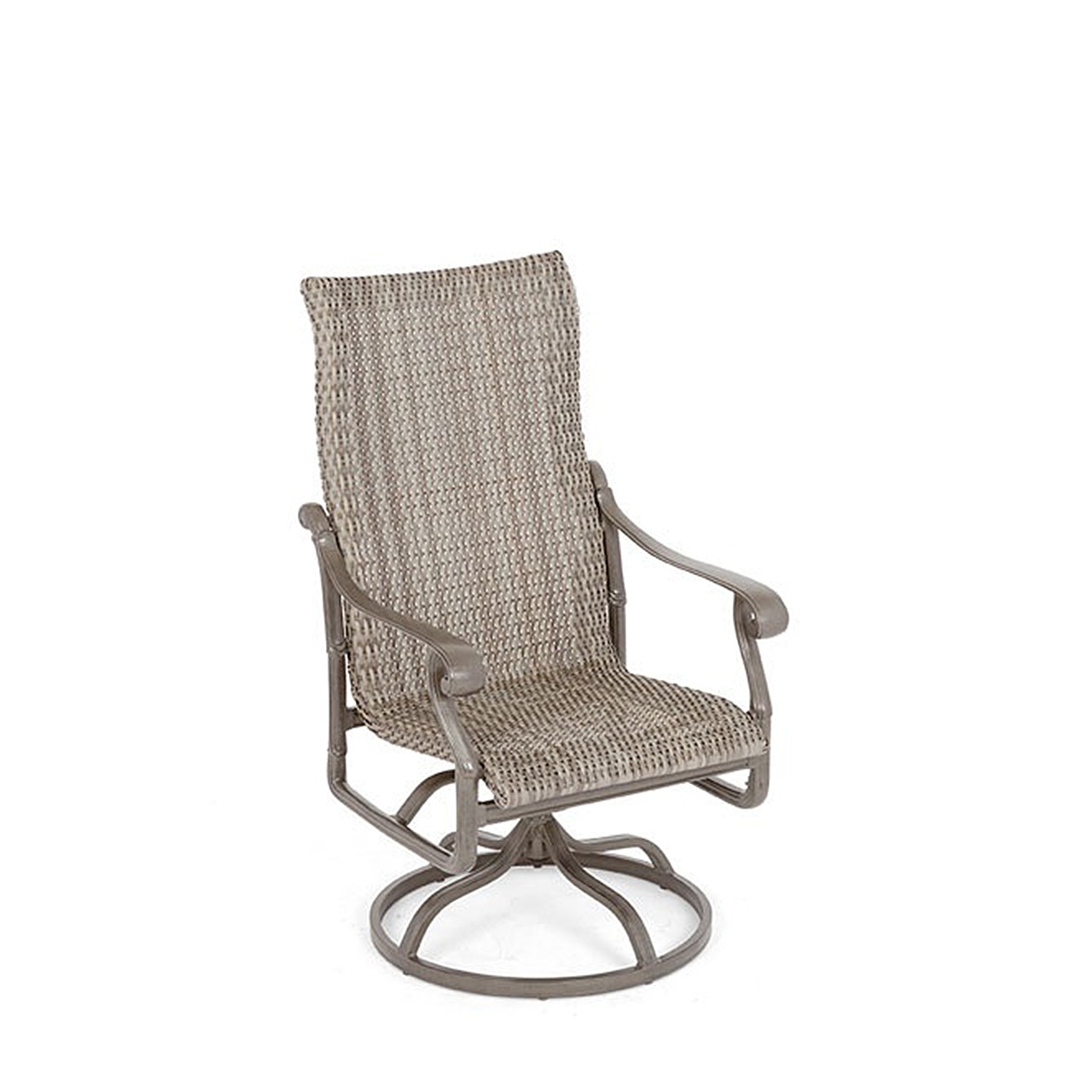 outdoor wicker swivel rocking chair