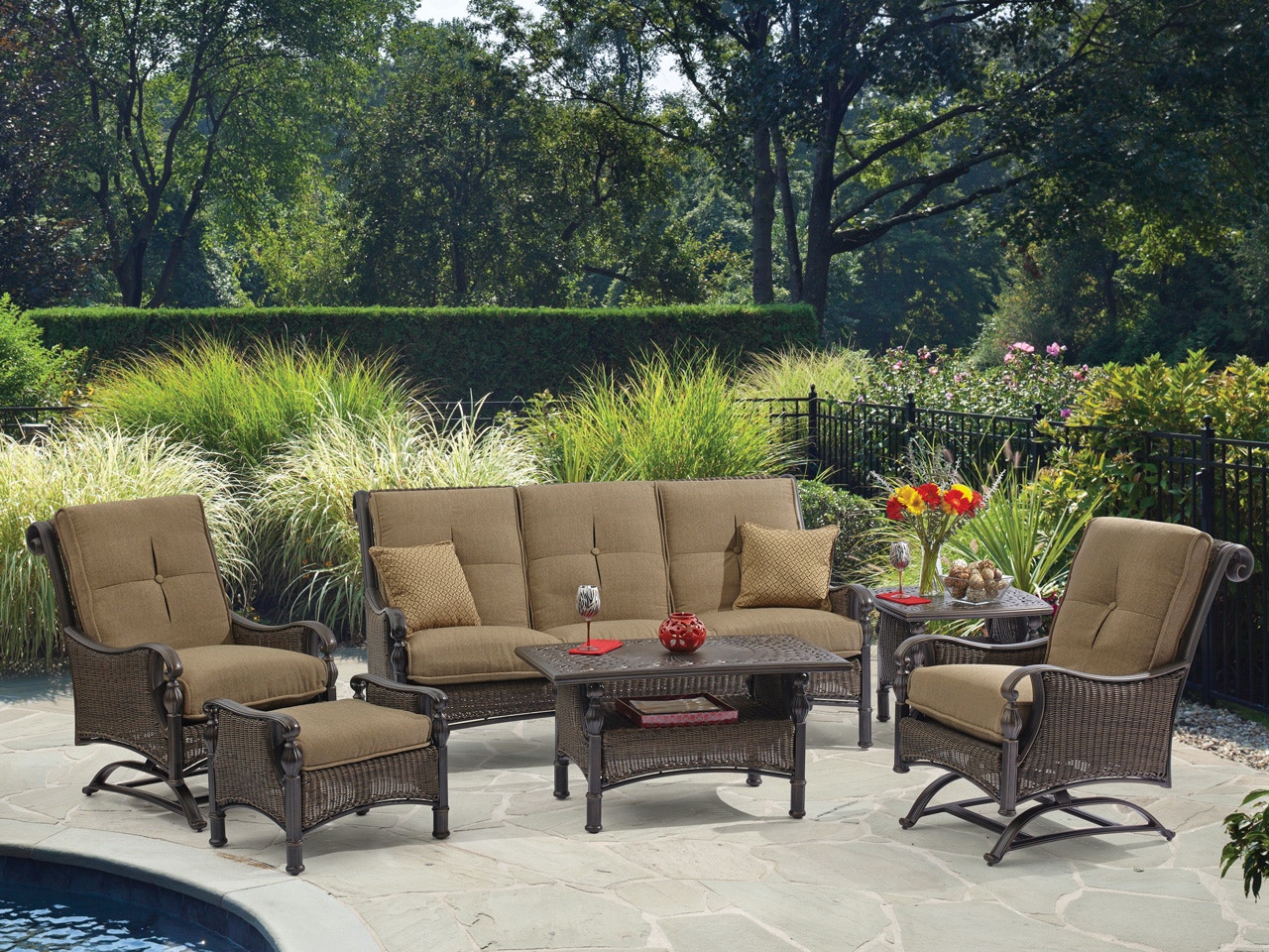 Outdoor Furniture Conversation Fortunoff Backyard Store