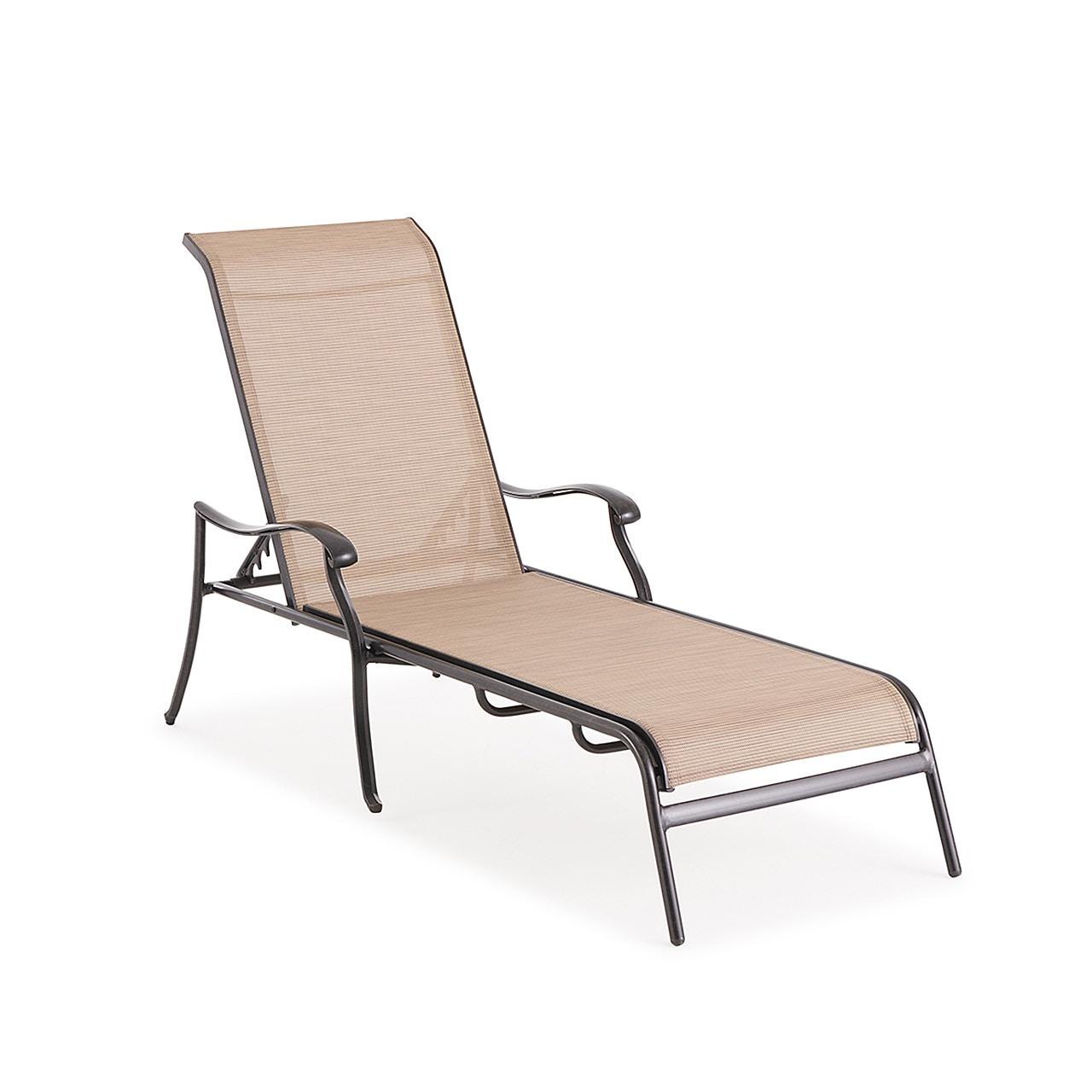 sling back chaise lounge