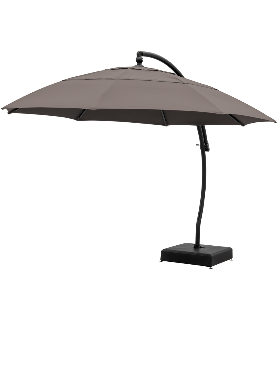 Living Room Treasure Garden 13 Ft Boulder Aluminum Cantilever Umbrella Ag7813 7695865