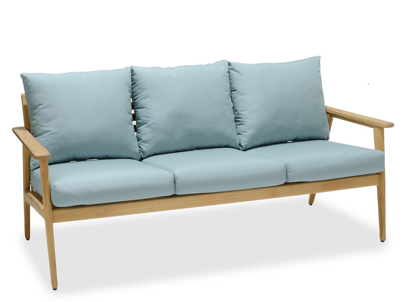 Outdoor Patio Bristol Spa Sofa Cushion Set Solution Dyed Olefin