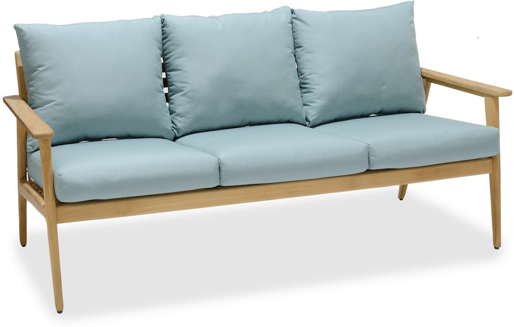 Outdoor Patio Bristol Spa Sofa Cushion Set Solution Dyed Olefin
