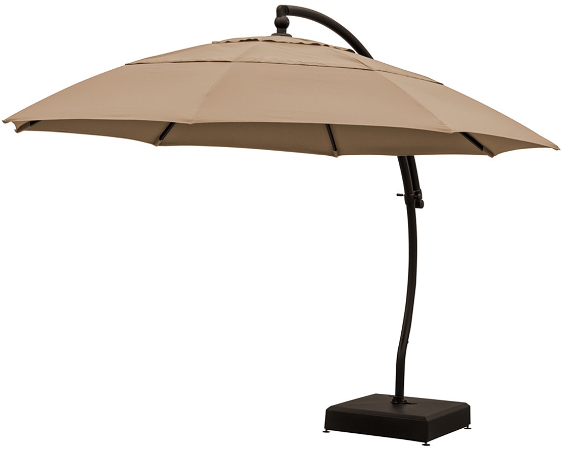 Living Room Treasure Garden 13 Ft Sand Aluminum Cantilever Umbrella Ag7813 7695862 Fortunoff