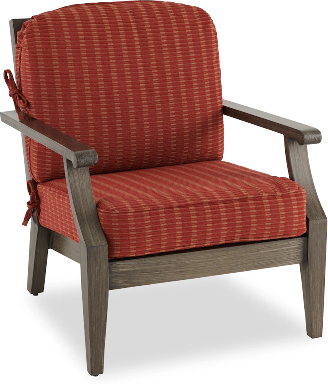 outdoor patio 2 pc byron chili sunbrella self welt club chair cushion 7935982 fortunoff backyard
