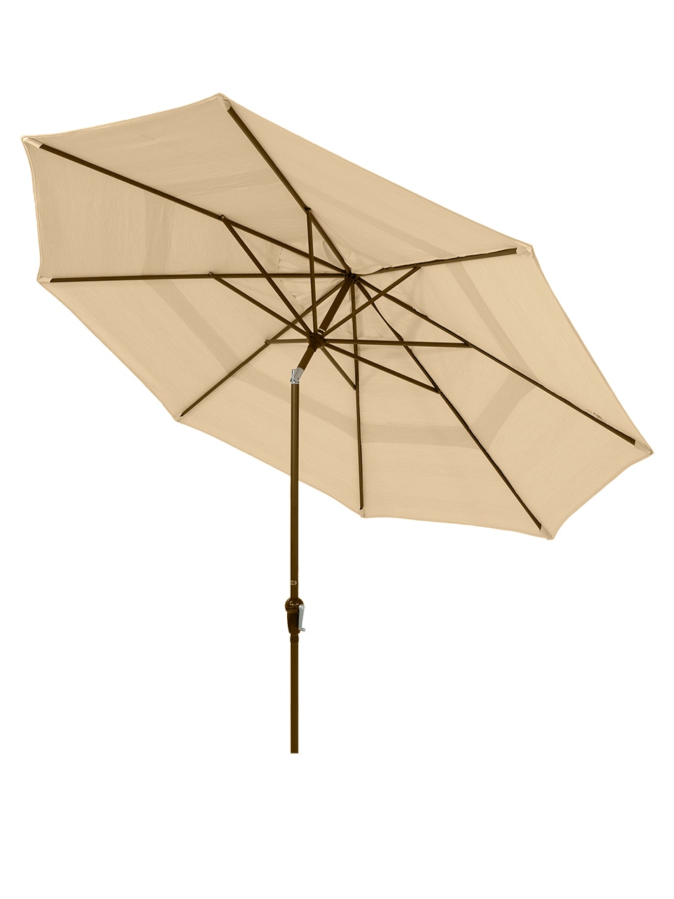 Outdoor Patio California Umbrella 11 Ft Beige Aluminum Market Umbrella 3975308 Fortunoff