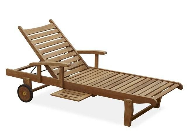 Teak Chaise Lounge With Wheels - Budapestsightseeing.org