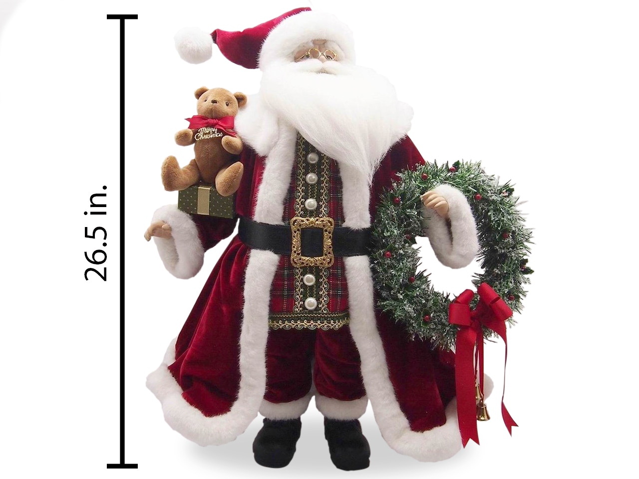 santa claus teddy bear