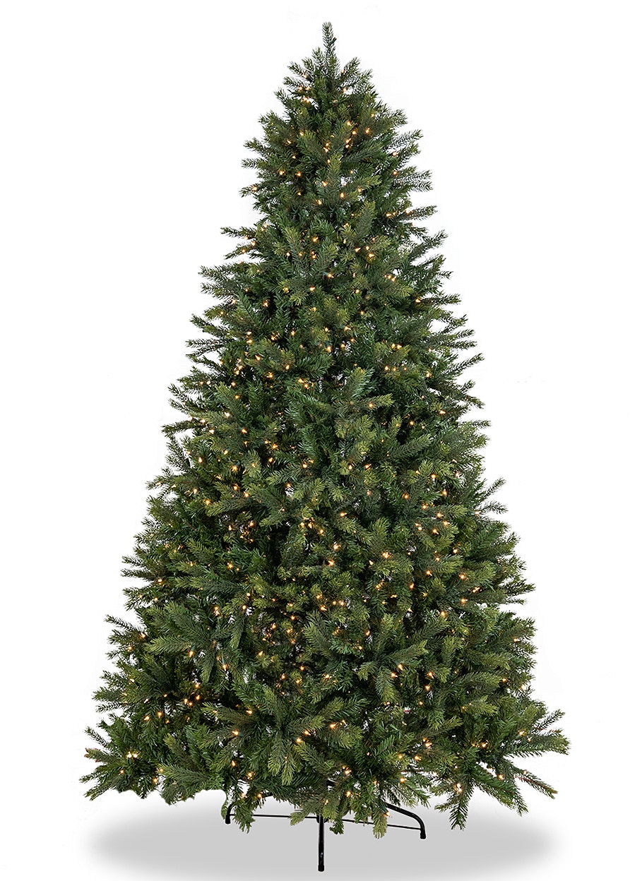 9 Ft. Kensington Fir Classic Christmas Tree Incandescent Clear, 1400 Lights 7232703 - Fortunoff