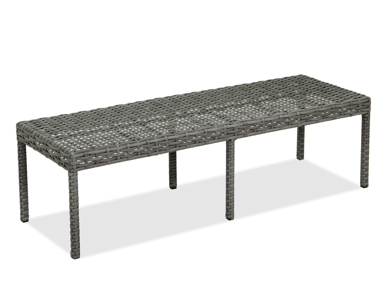 Outdoor Patio Havna Saddle Grey Aluminum And Outdoor Wicker