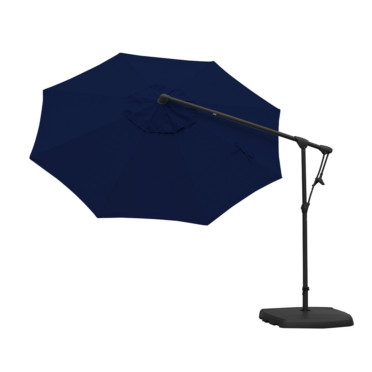 Living Room Treasure Garden 10 Ft Navy Aluminum Cantilever Umbrella Ag19 7286068 Fortunoff