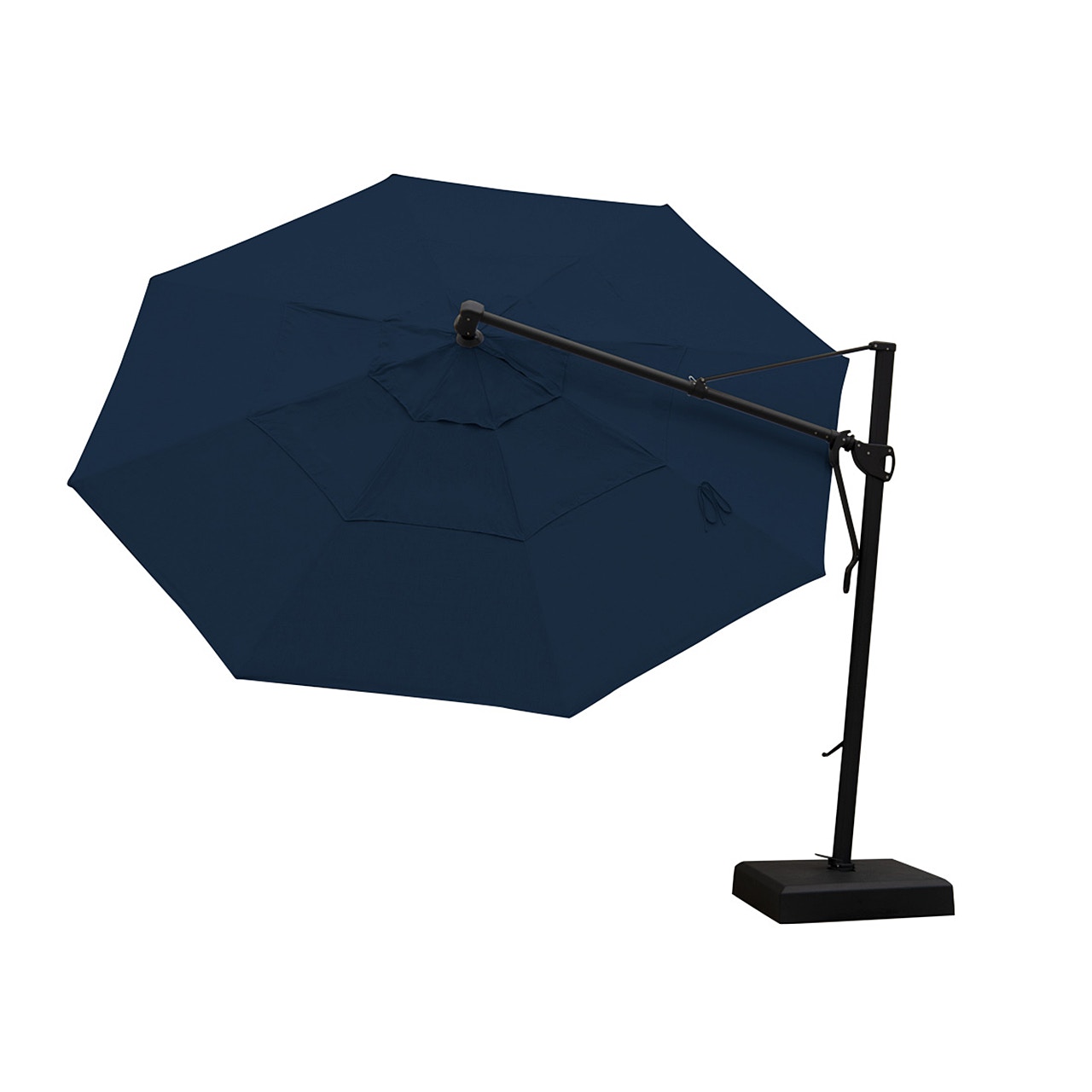 Living Room Treasure Garden 13 Ft Spectrum Indigo Aluminum Cantilever Umbrella Akz13 6672581