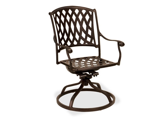 Outdoor Patio Tivoli Cast Aluminum Swivel Rocker 1656160 Chair