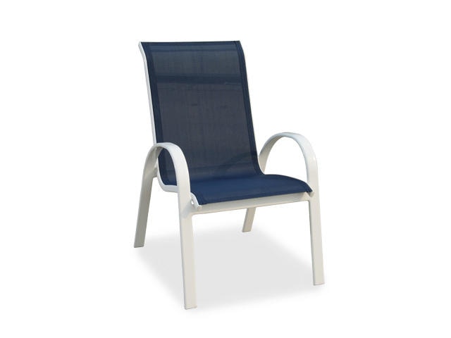 Outdoor Patio Cape Cod Sling Aluminum Dining Chair 2070565 Chair