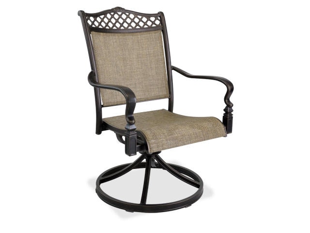 Outdoor Patio Cordoba Sling Aluminum Swivel Rocker 2277071 Chair