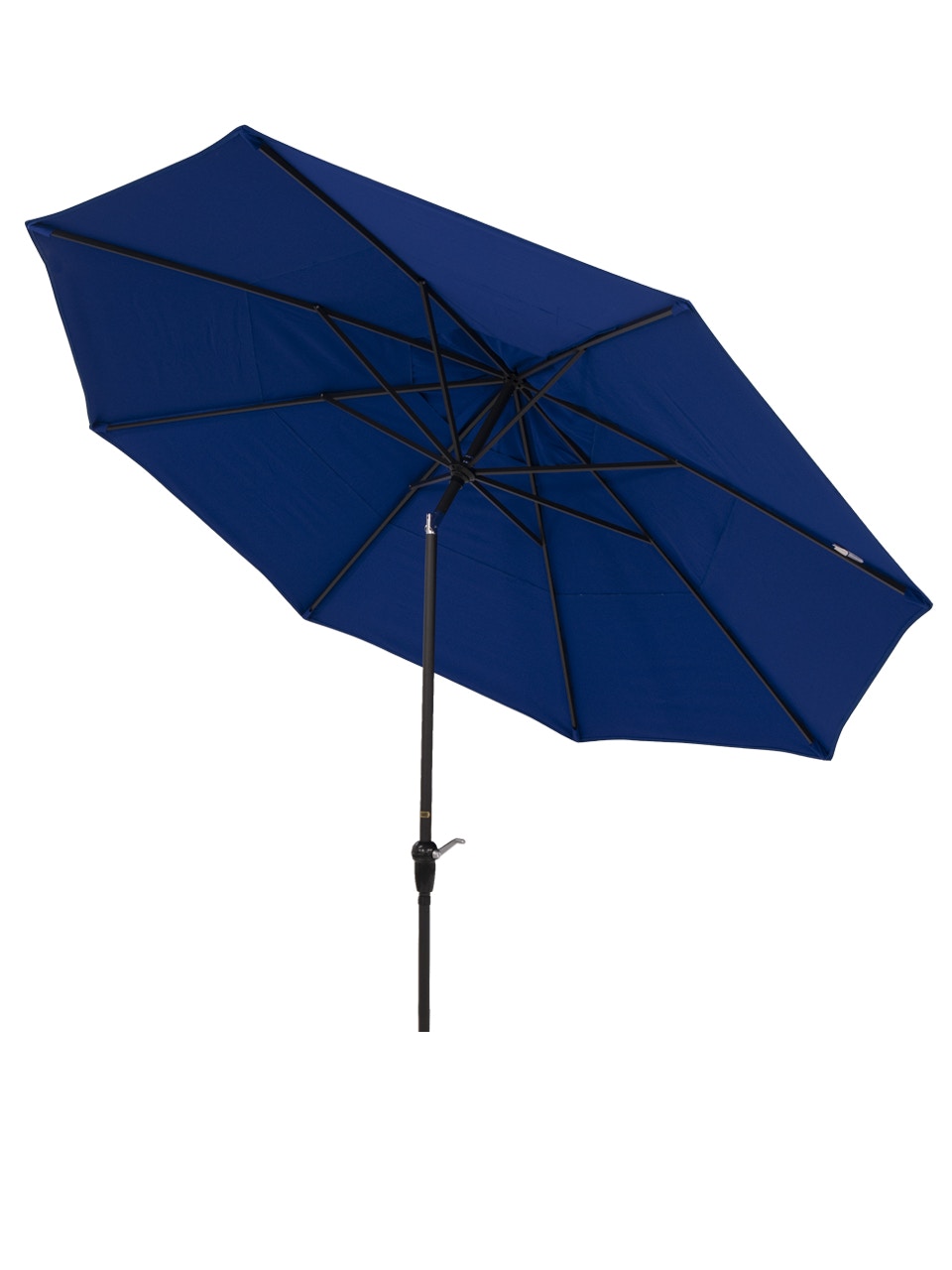 Outdoor Patio California Umbrella 11 Ft Canvas True Blue Aluminum Market Umbrella 3692895 Chair