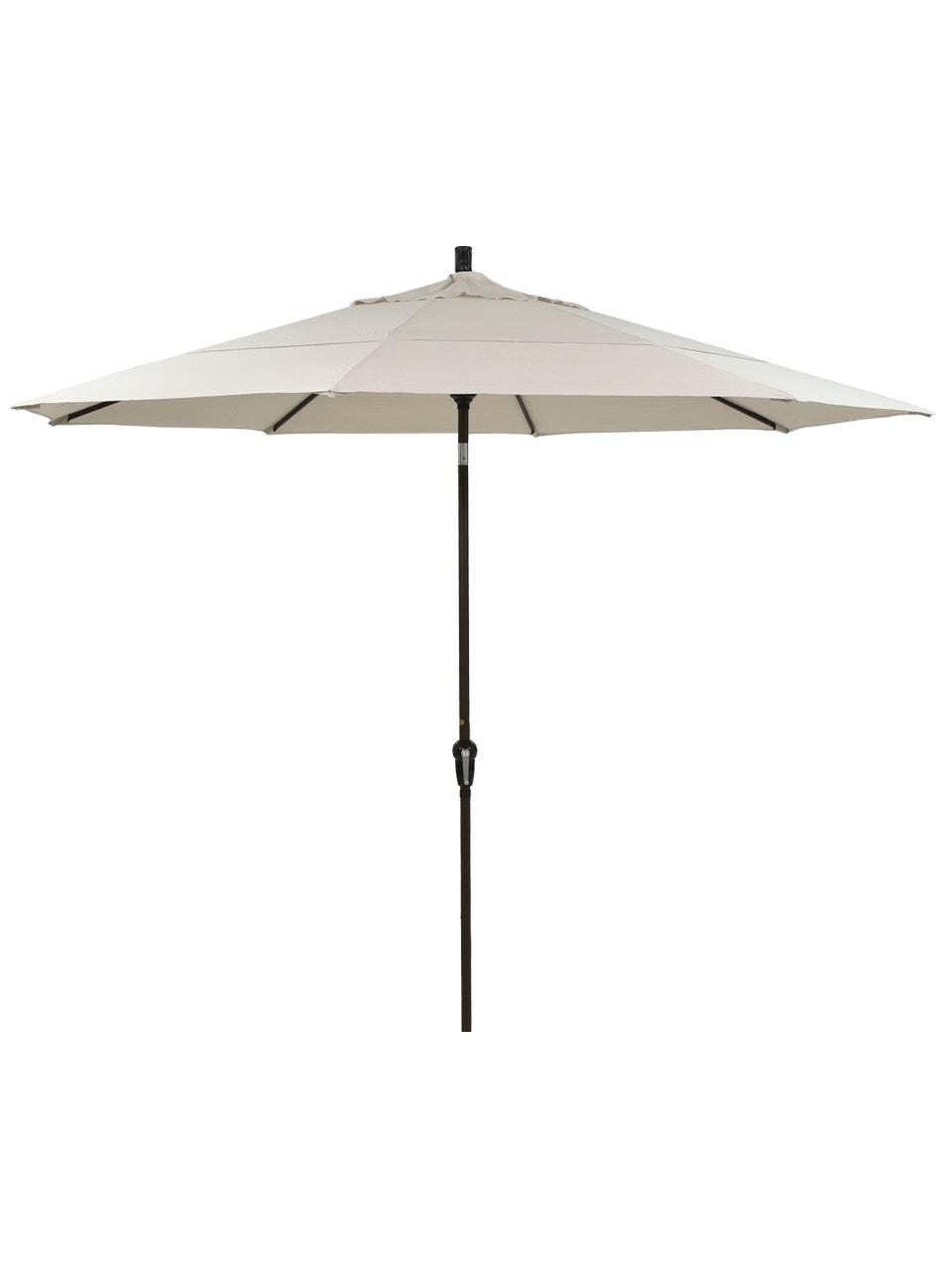 Outdoor Patio California Umbrella 11 Ft Cast Pumice Aluminum Market Umbrella 3692890 Chair King