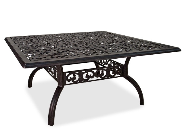square patio dining table seats 8