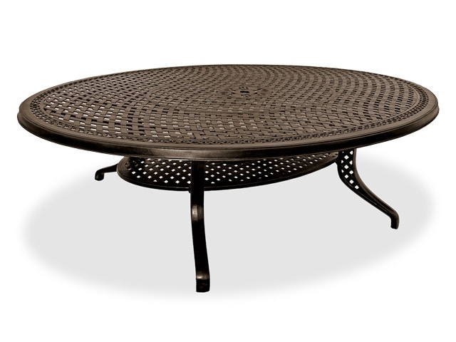 Outdoor Patio Tivoli 98 X 69 In Oval Cast Aluminum Table 2591415