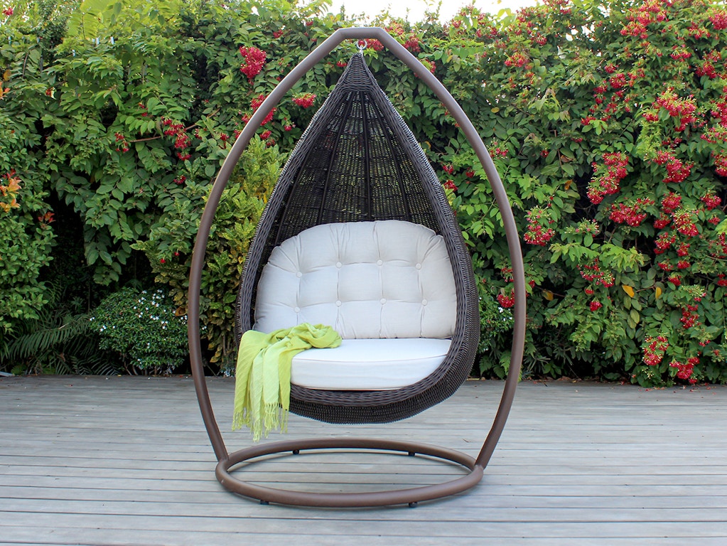 outdoor hanging chair stand ideas